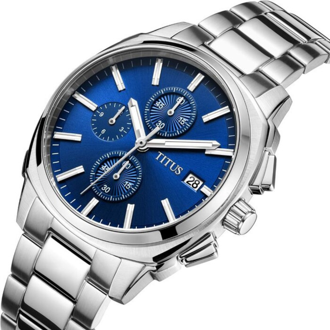 Modernist Chronograph Quartz Stainless Steel Men Watch W06-03308-001