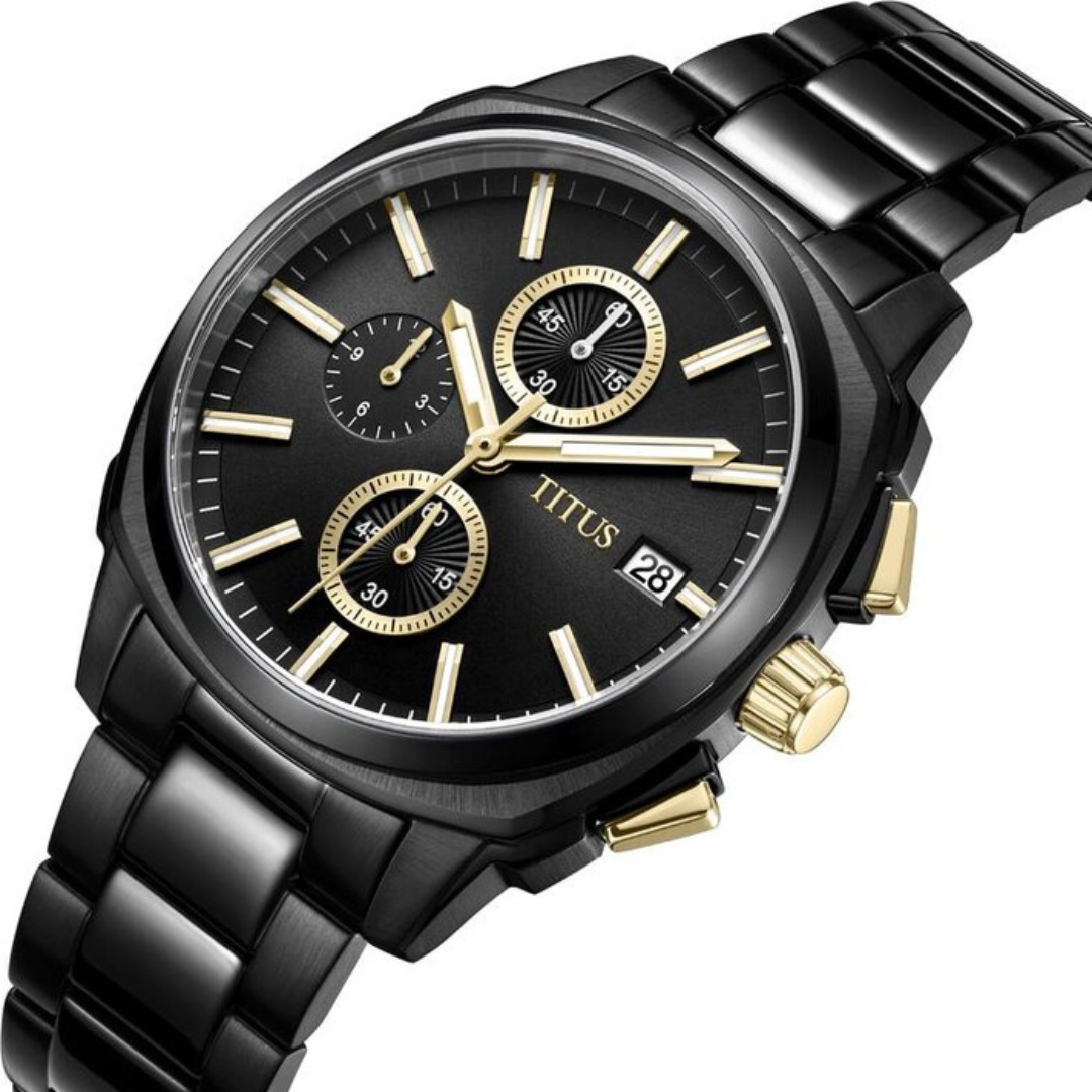 Modernist Chronograph Quartz Stainless Steel Men Watch W06-03308-003