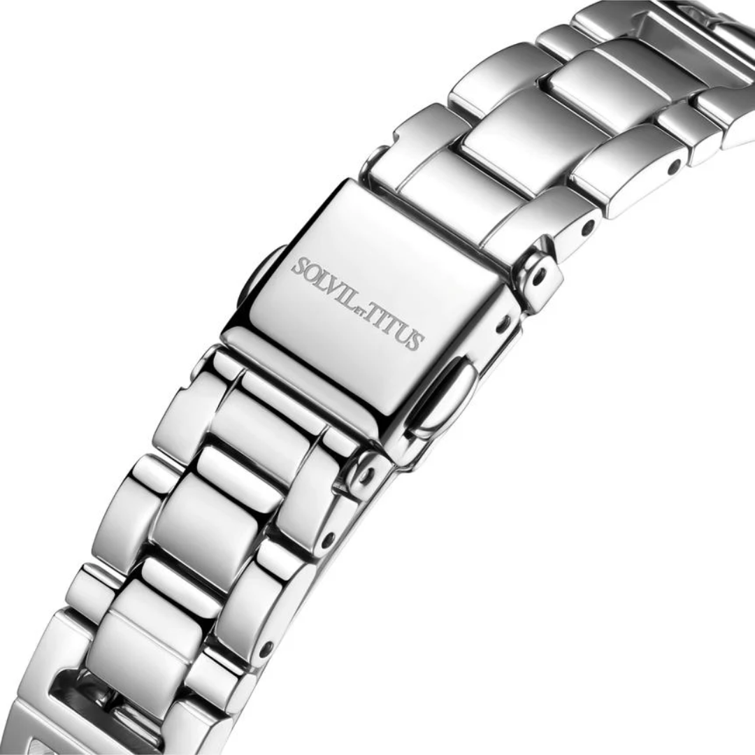 Barista 3 Hands Date Quartz Stainless Steel Women Watch W06-03326-011