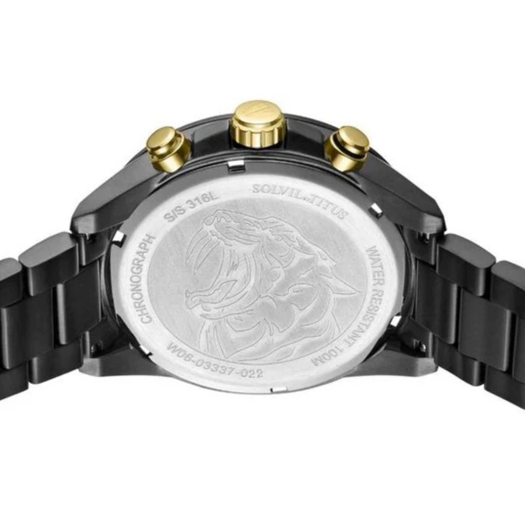 Saber Chronograph Quartz Stainless Steel Men Watch W06-03337-022