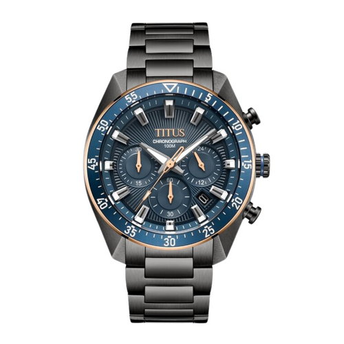 Modernist Chronograph Quartz Stainless Steel Men Watch W06-03338-007