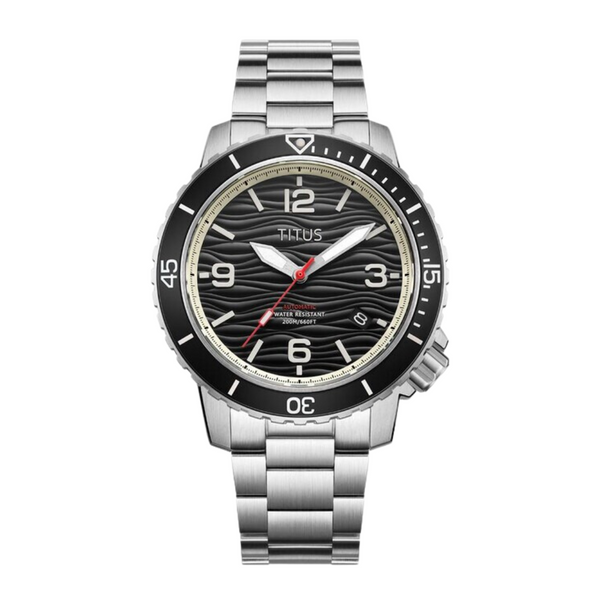 The Cape 3 Hands Date Automatic Stainless Steel Men Watch W06-03341-001