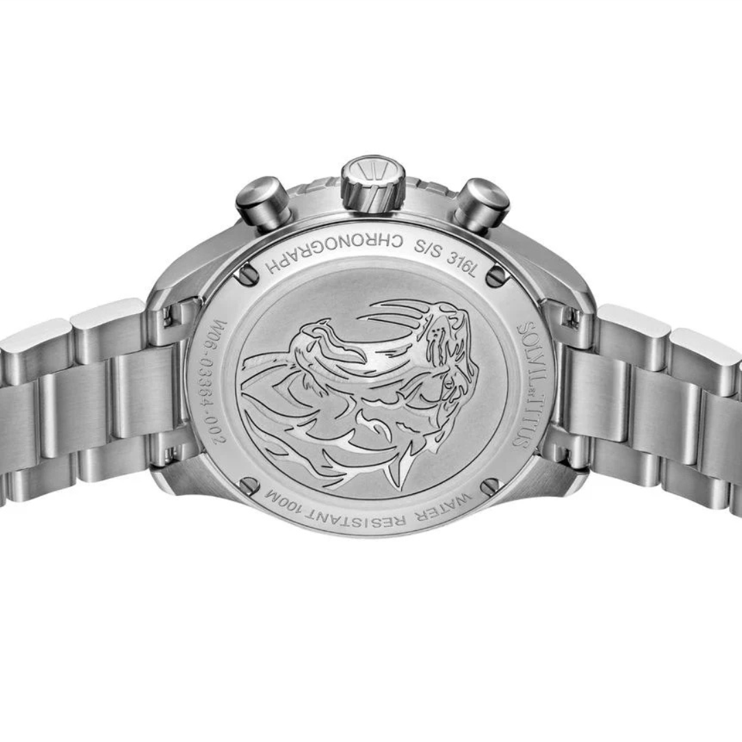 Saber Chronograph Quartz Stainless Steel Men Watch W06-03364-002