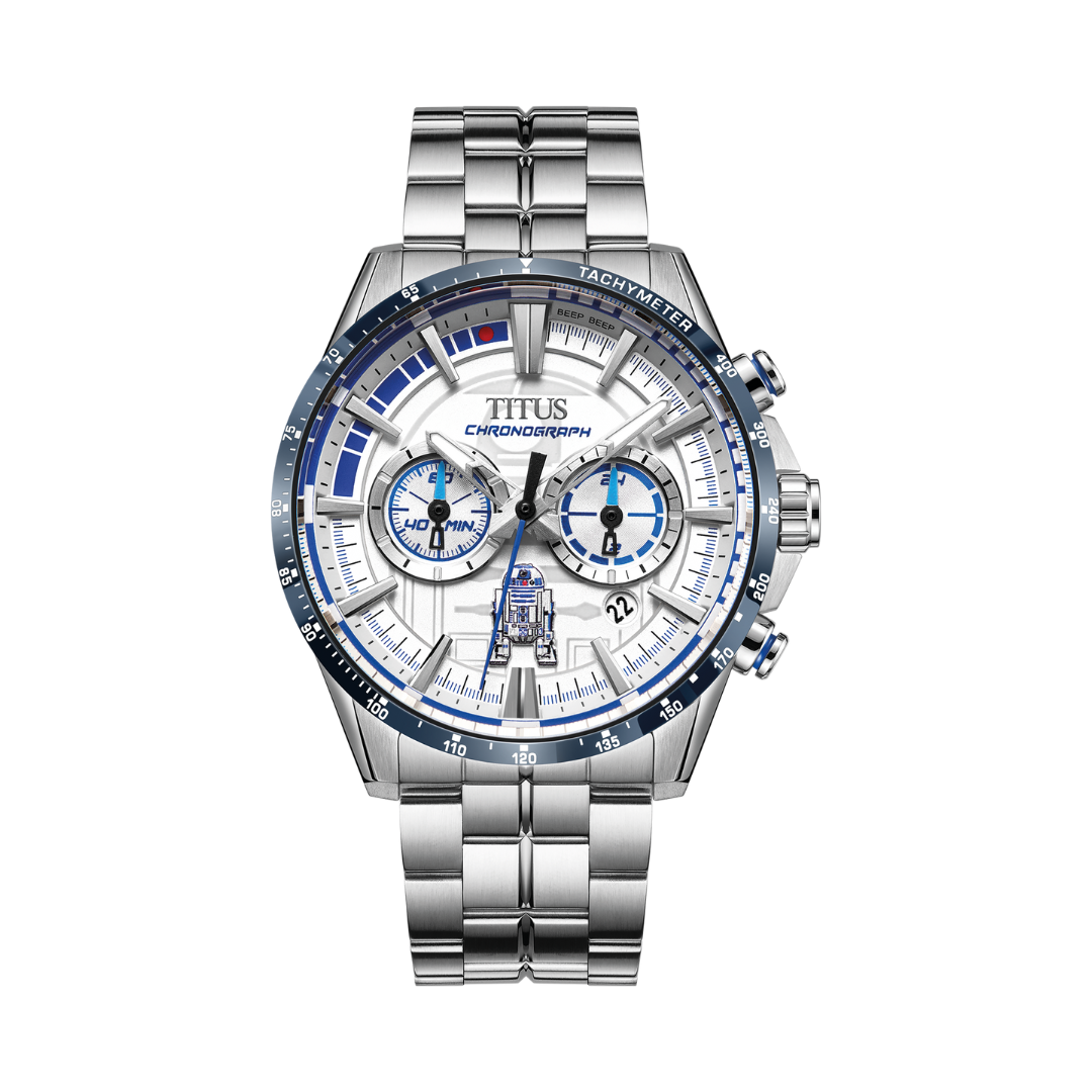 Solvil et Titus x Star Wars Limited Edition Saber R2 D2 Chronograph Watch W06 03365 001 Solvil et Titus