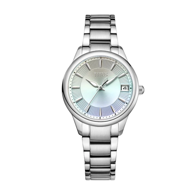 Fair Lady 3 Hands Date Quartz Stainless Steel Women Watch W06-03373-001