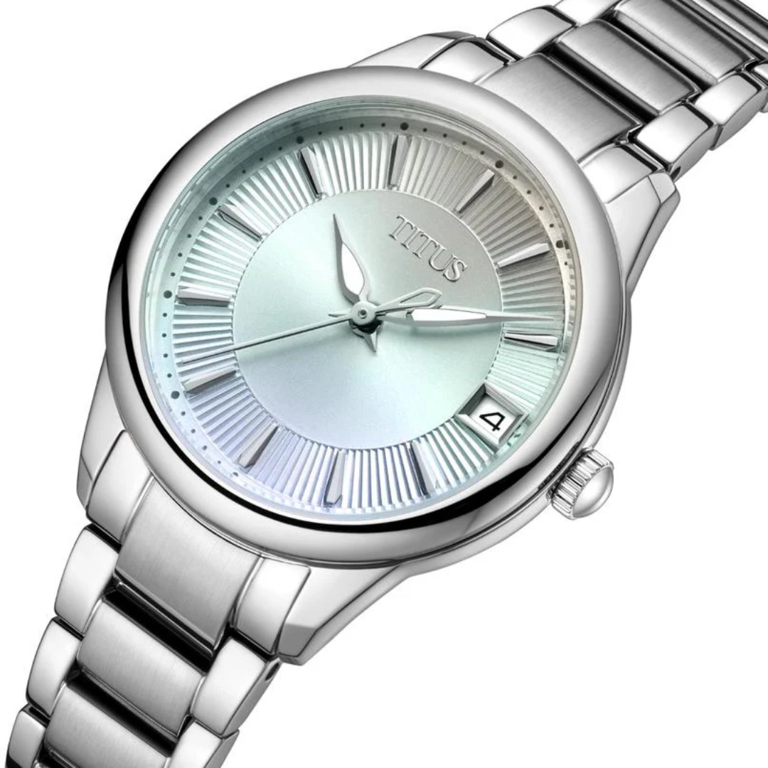 Fair Lady 3 Hands Date Quartz Stainless Steel Women Watch W06-03373-001