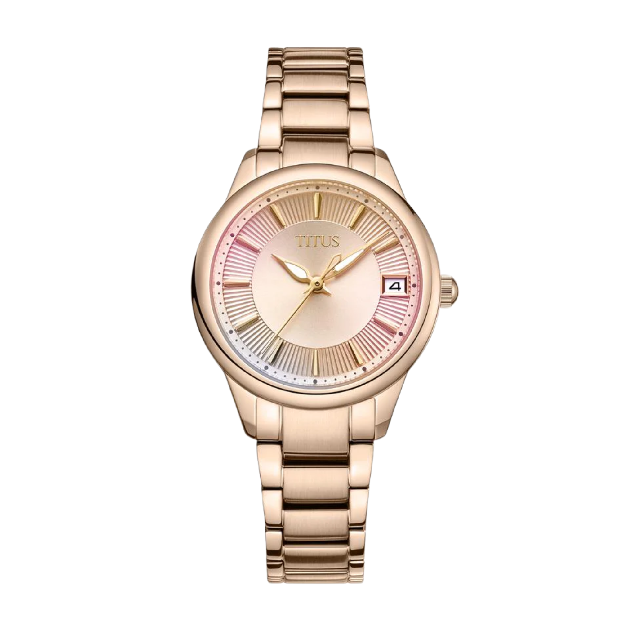 Fair Lady 3 Hands Date Quartz Stainless Steel Women Watch W06-03373-004