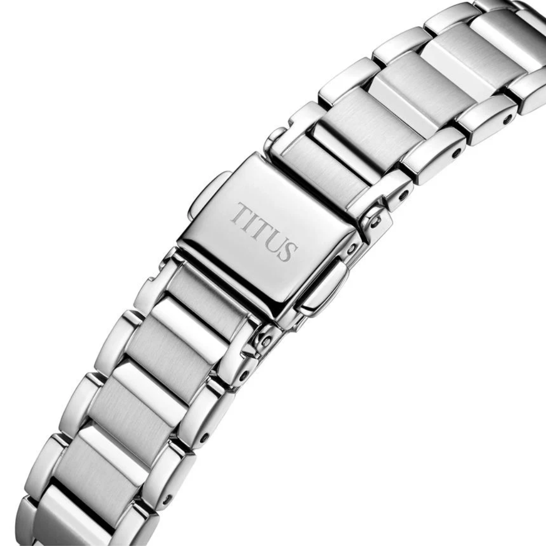 Fashionista 3 Hands Date Quartz Stainless Steel Women Watch W06-03373-006