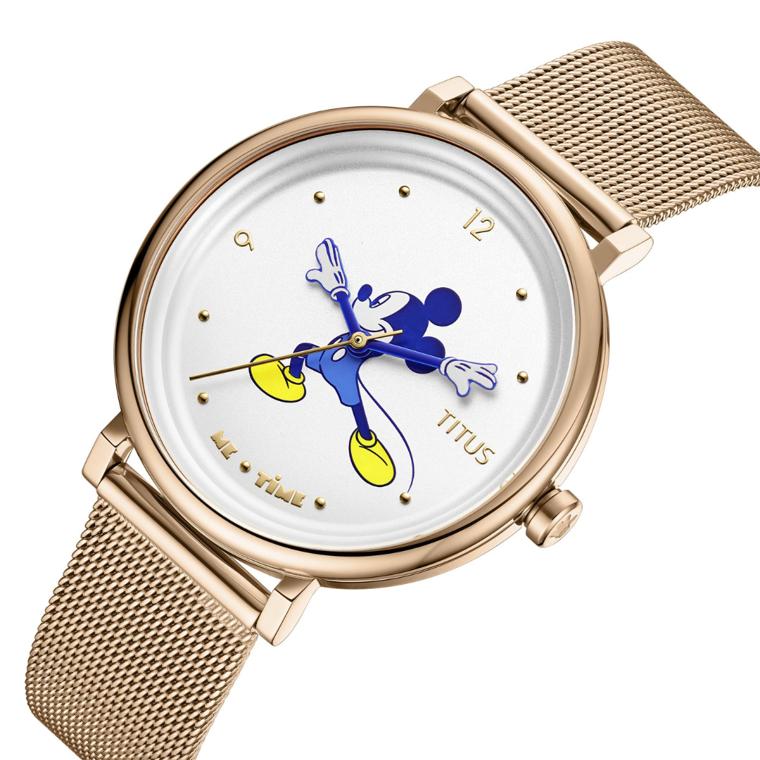 Solvil et Titus x Mickey Mouse "Me Time" Limited Edition Nordic Tale Women Watch W06-03378-001