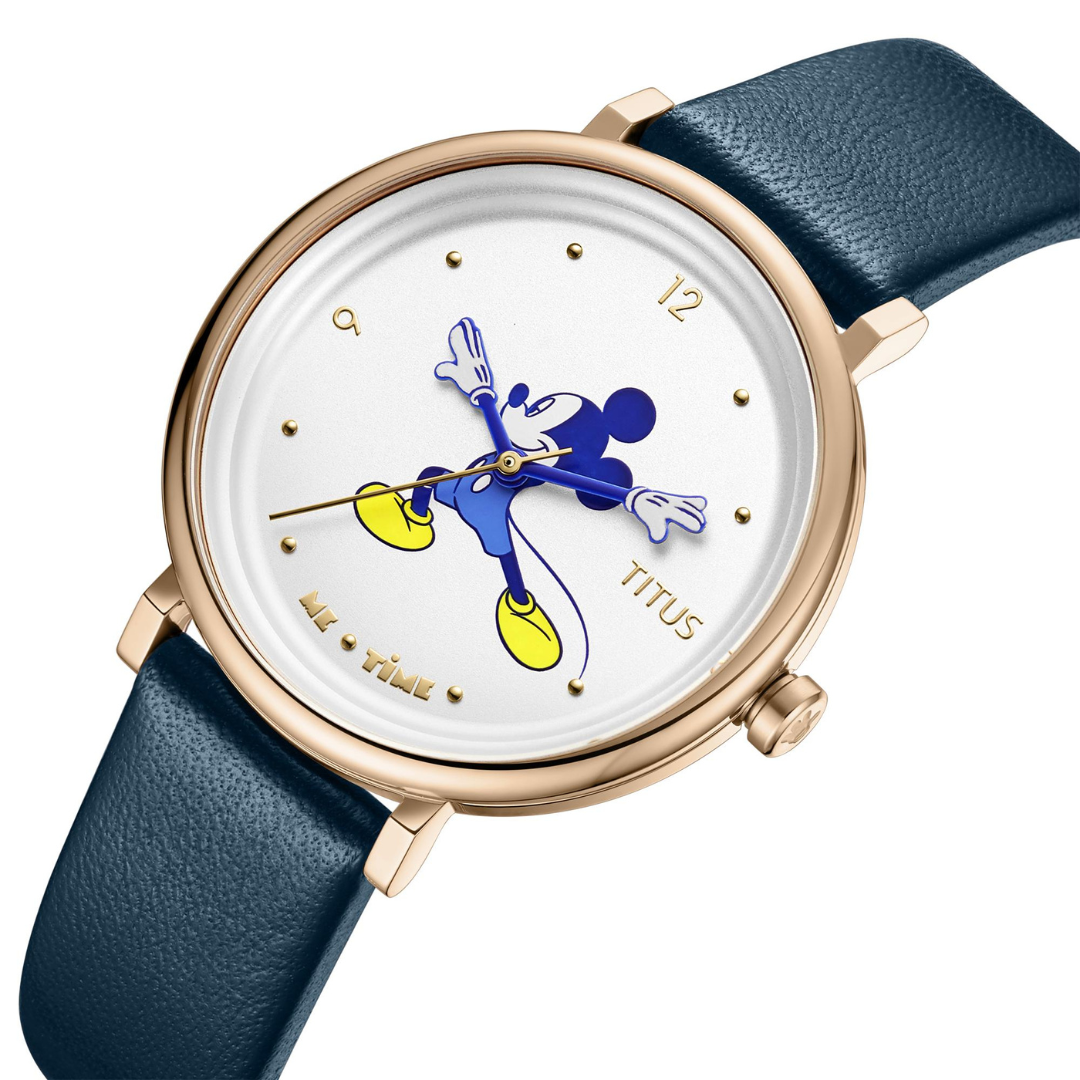 Solvil et Titus x Mickey Mouse "Me Time" Limited Edition Nordic Tale Women Watch W06-03378-002