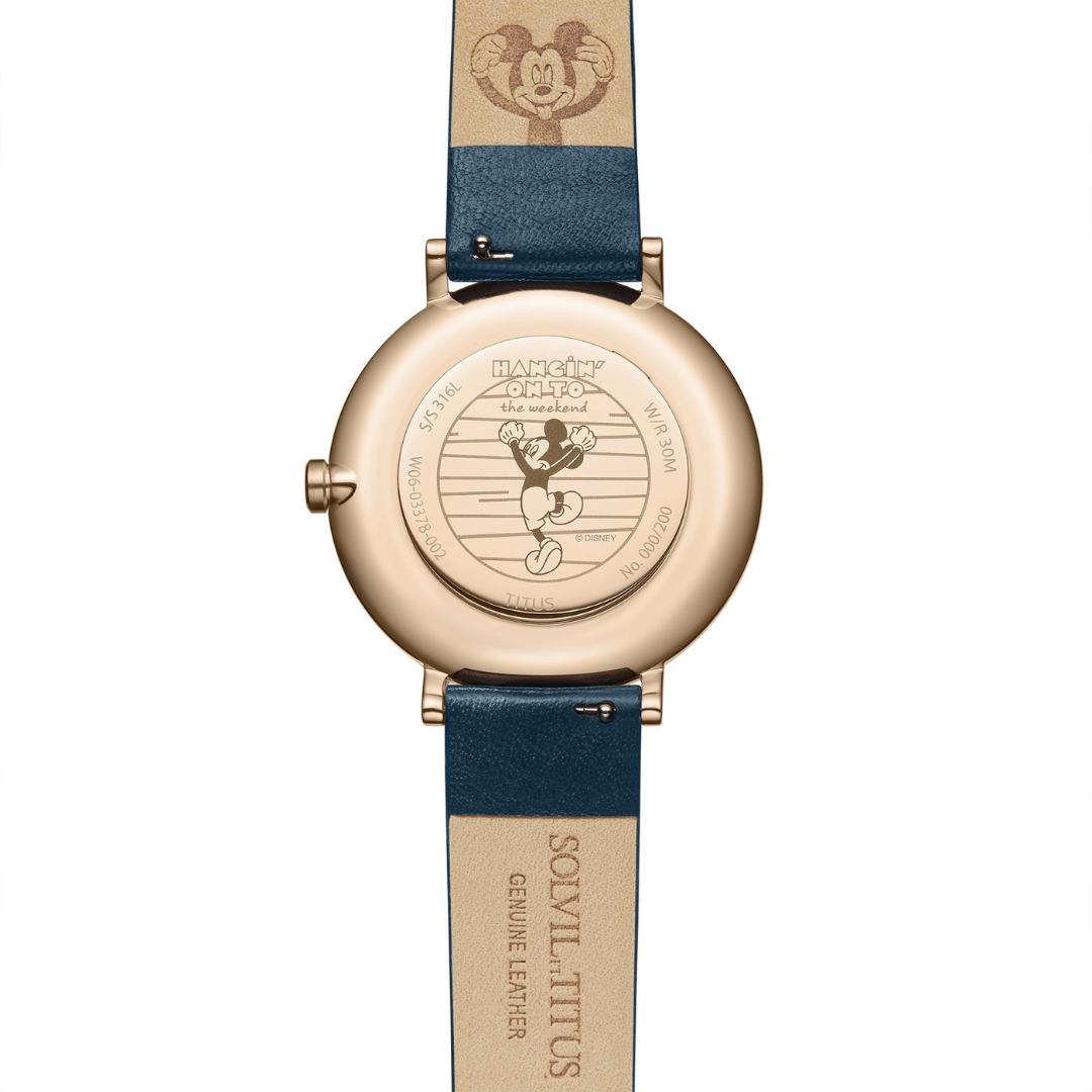 Solvil et Titus x Mickey Mouse "Me Time" Limited Edition Nordic Tale Women Watch W06-03378-002