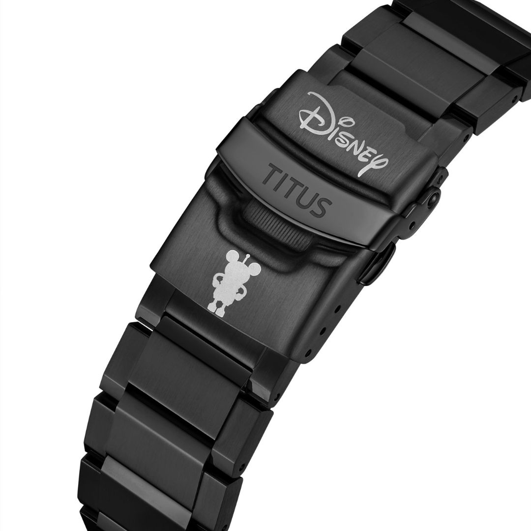 Solvil et Titus x Mickey Mouse "Charged Up" Limited Edition Voyager Mechanical Skeleton Men Watch W06-03379-002