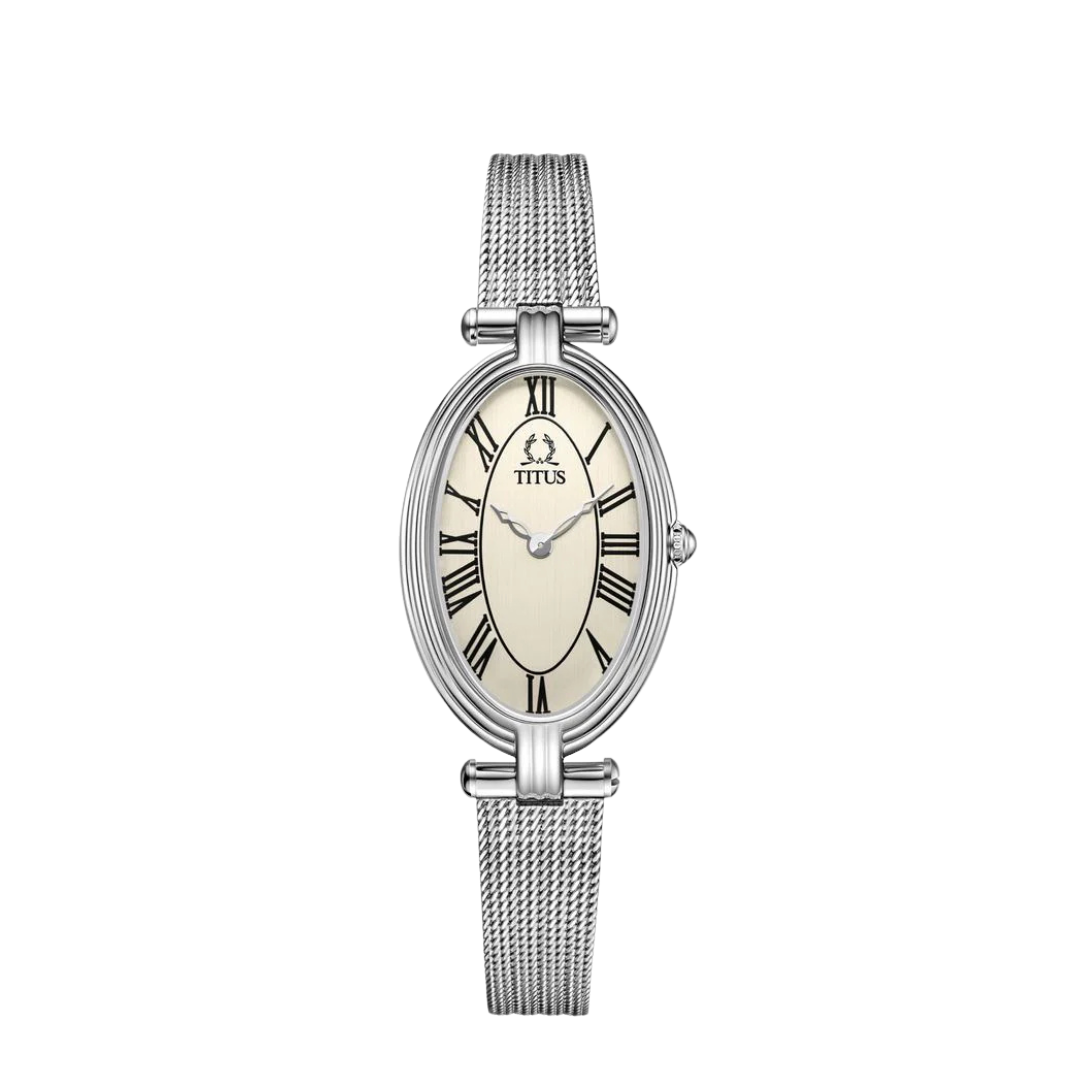 Once 2 Hands Quartz Stainless Steel Women Watch W06-03207-017