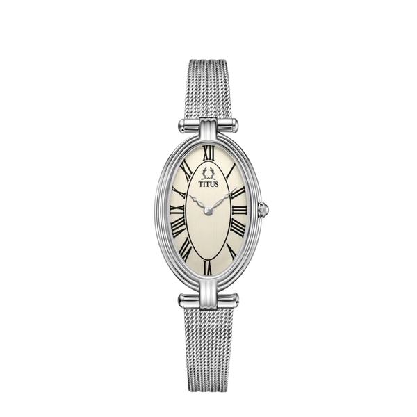 Once 2 Hands Quartz Stainless Steel Women Watch W06-03207-017