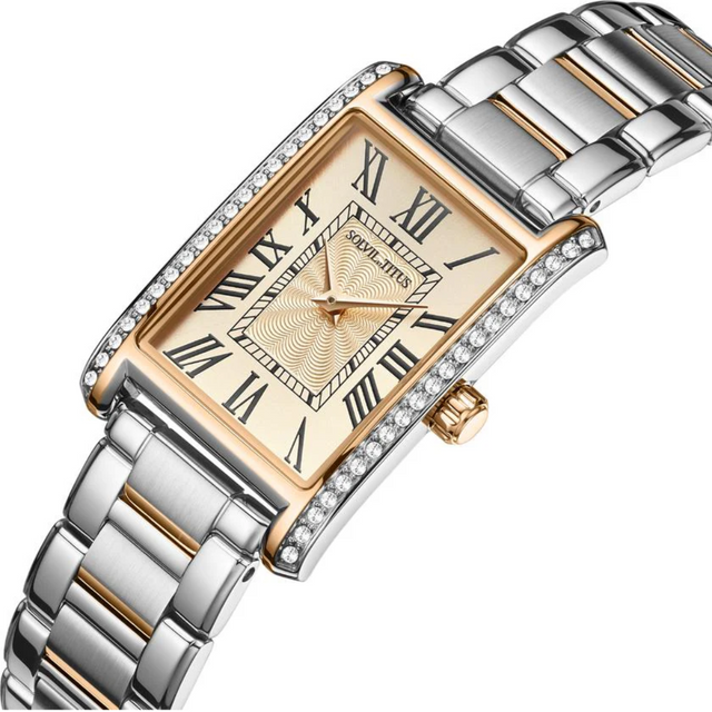 Fair Lady 2 Hands Date Quartz Stainless Steel Women Watch W06-03400-002