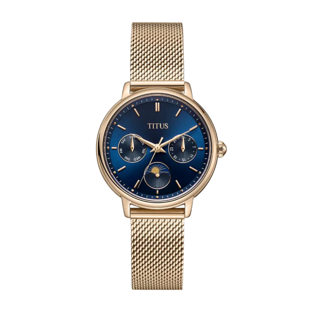 Fashionista Multi-Function Day & Night Quartz Stainless Steel Women Watch W06-03404-005