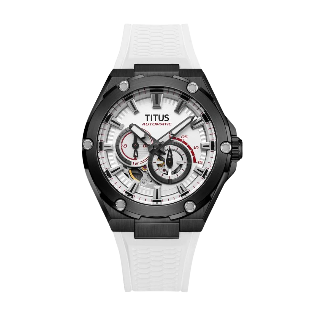 Voyager Multi-Function Automatic Silicone Men Watch W06-03410-009