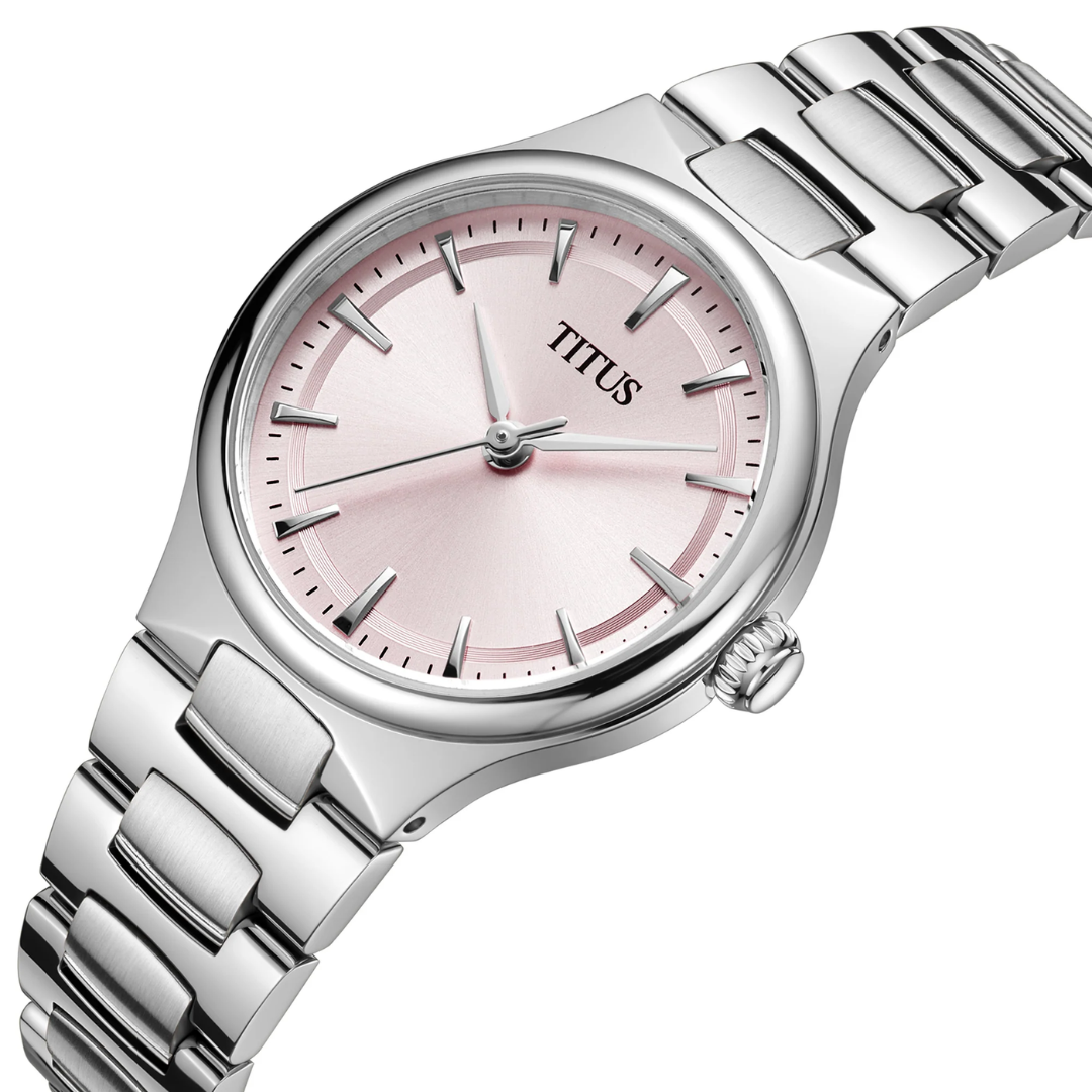 Fair Lady 3 Hands Quartz Stainless Steel Women Watch W06-03411-001