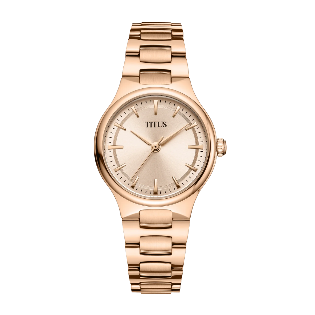 Fair Lady 3 Hands Quartz Stainless Steel Women Watch W06-03411-004