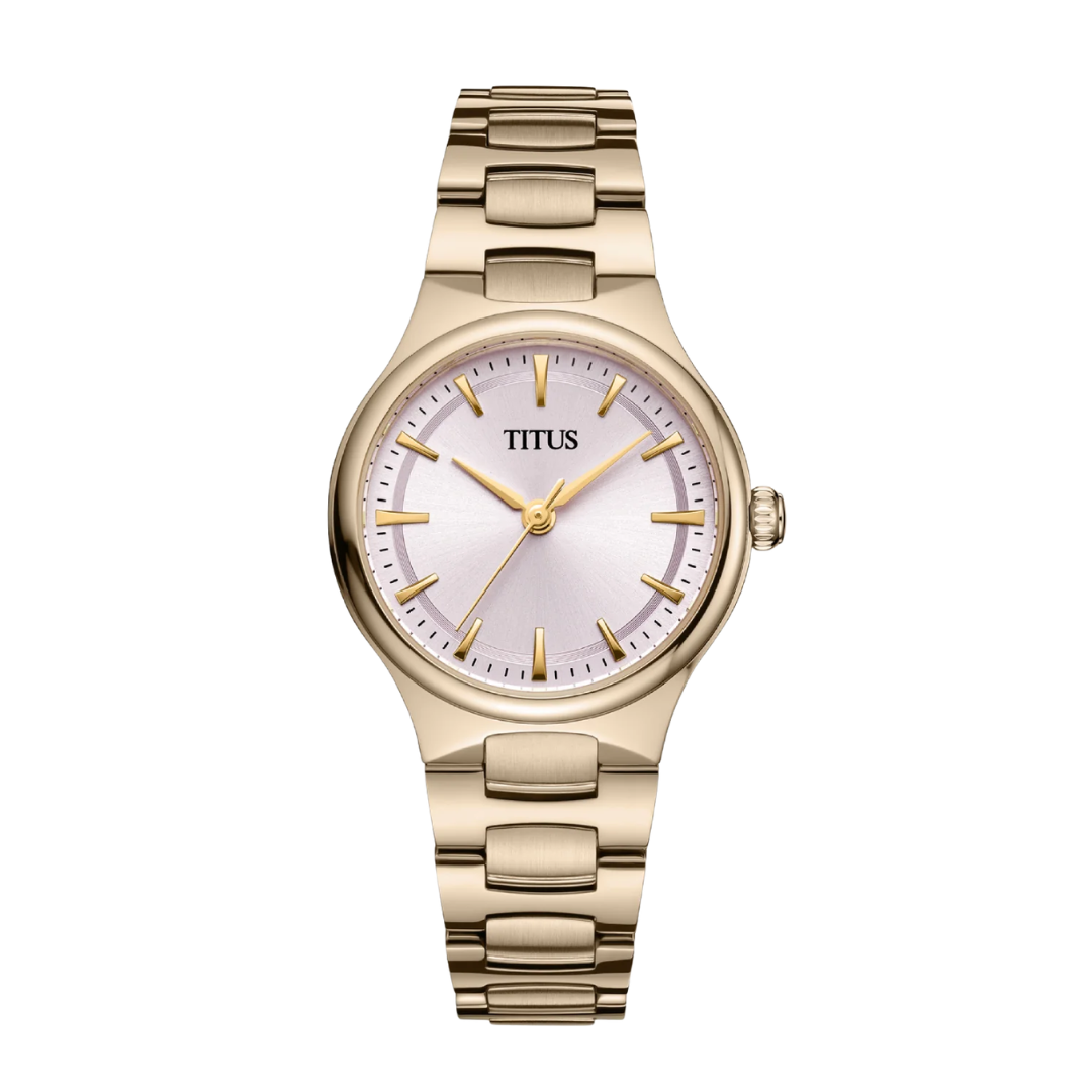 Fair Lady 3 Hands Quartz Stainless Steel Women Watch W06-03411-005