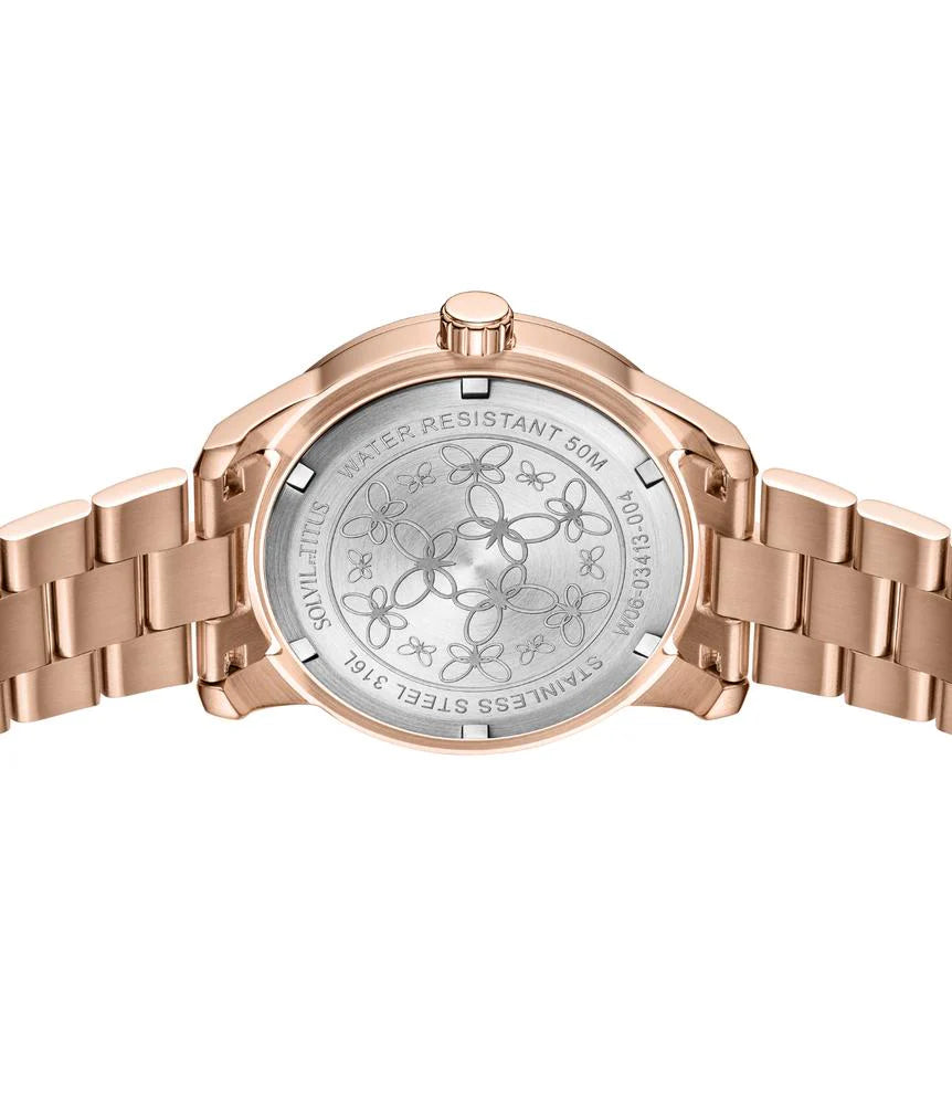 Aspira Multi-Function Quartz Stainless Steel Women Watch W06-03413-004