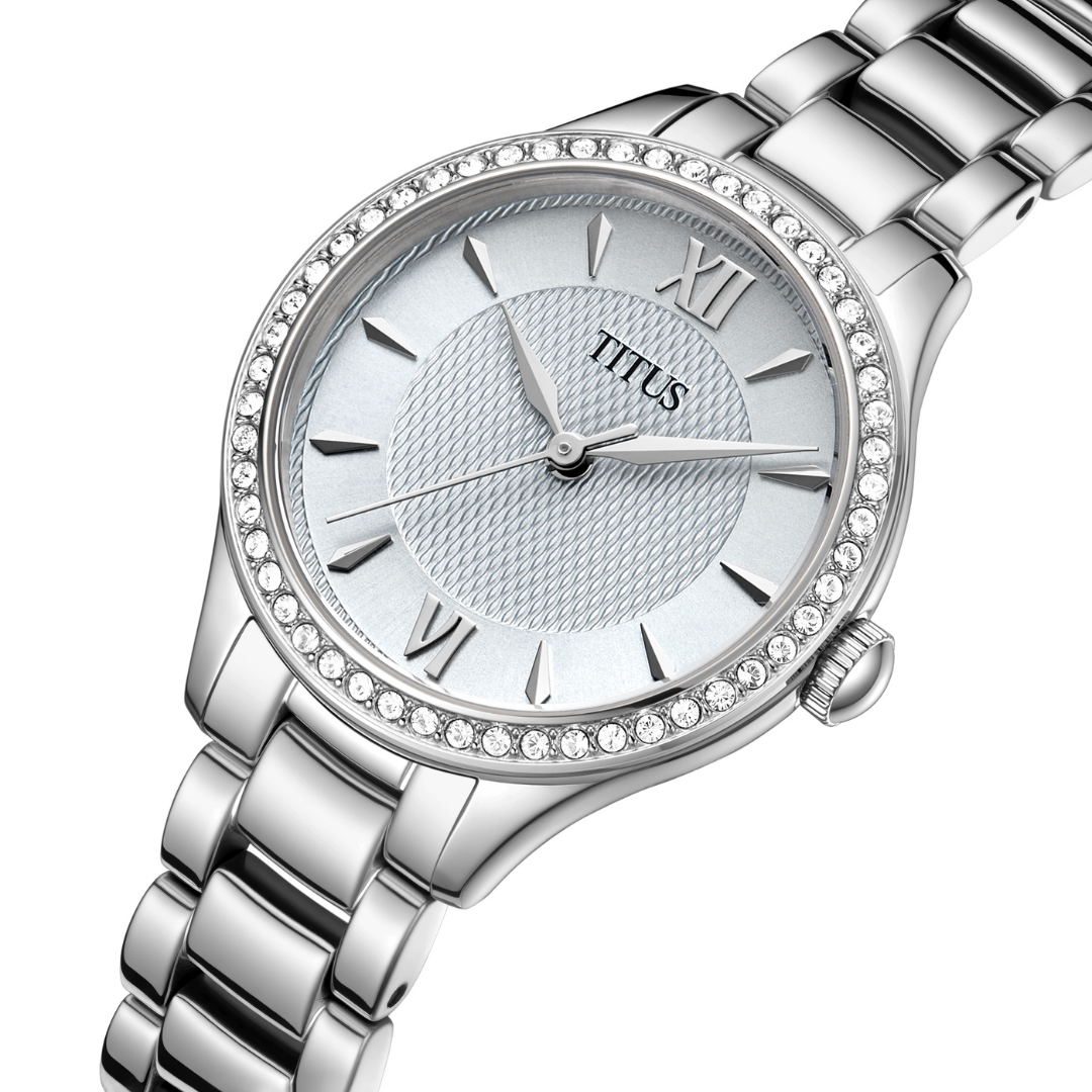 Fair Lady 3 Hands Quartz Stainless Steel Women Watch W06-03424-005