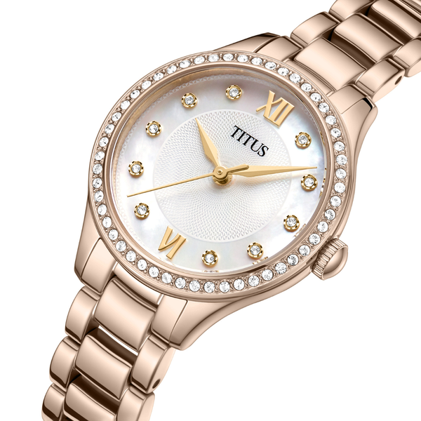 Fair Lady 3 Hands Quartz Stainless Steel Women Watch W06-03424-003