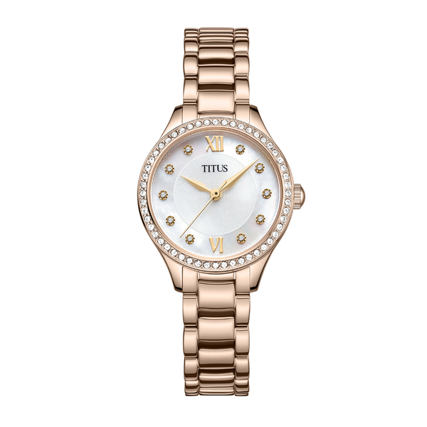 Fair Lady 3 Hands Quartz Stainless Steel Women Watch W06-03424-003