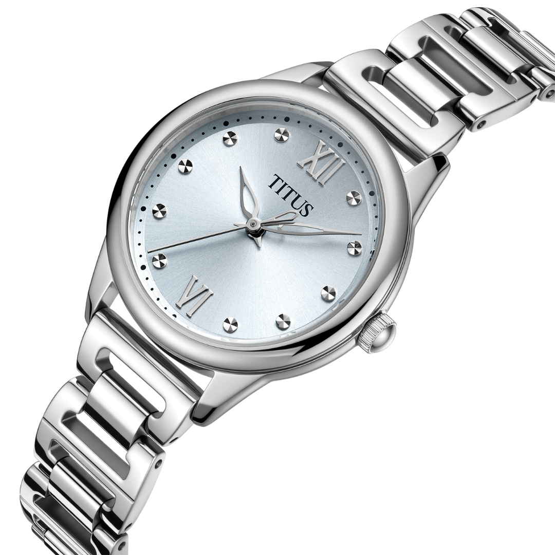 Fair Lady 3 Hands Quartz Stainless Steel Women Watch W06-03425-001