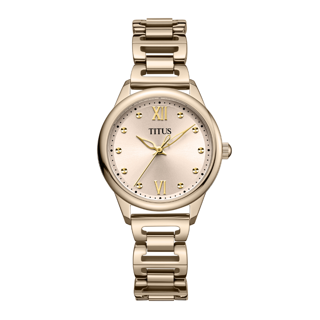 Fair Lady 3 Hands Quartz Stainless Steel Women Watch W06-03425-004