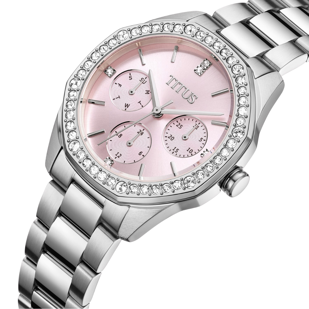 Fashionista Multi-Function Quartz Stainless Steel Women Watch W06-03429-001
