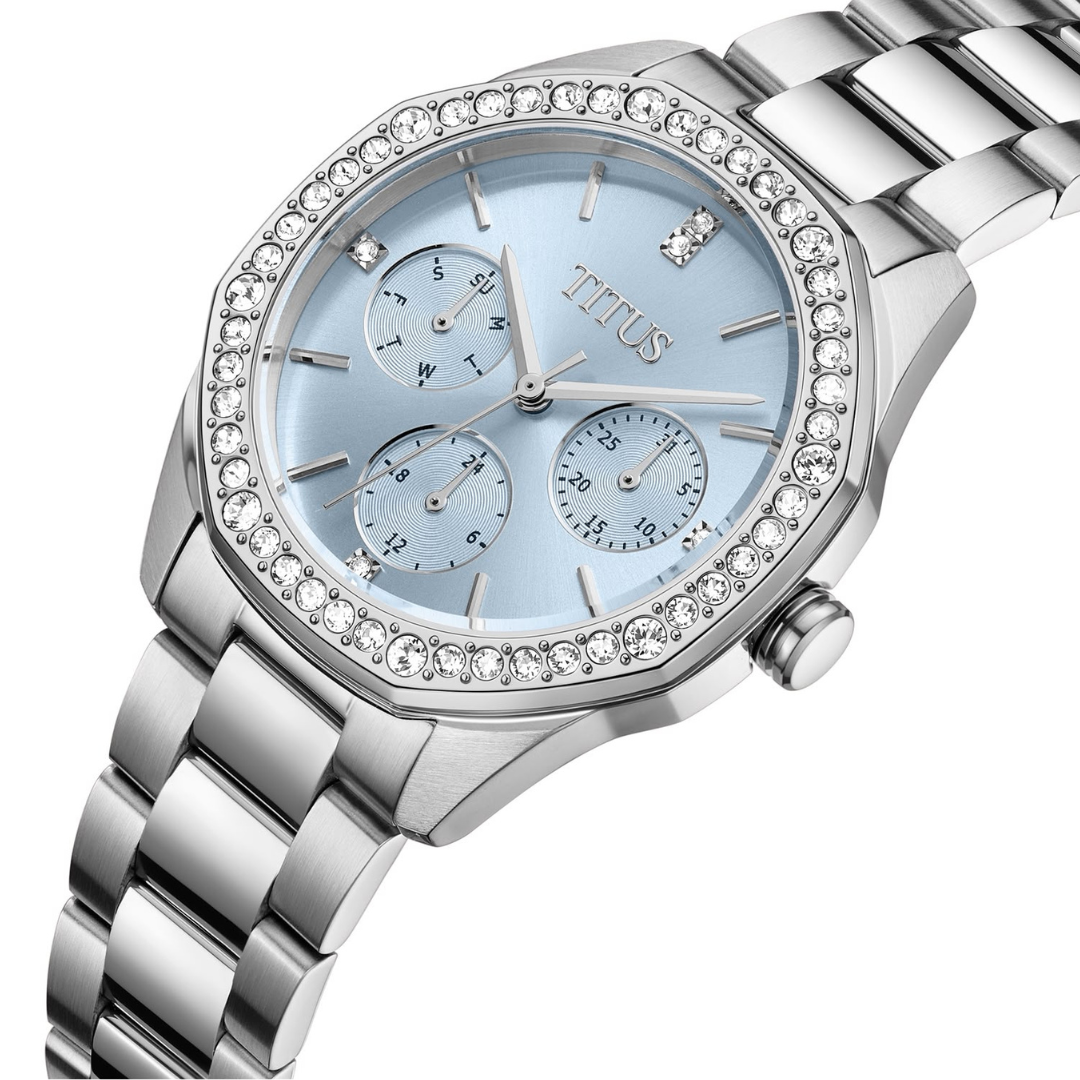 Fashionista Multi-Function Quartz Stainless Steel Women Watch W06-03429-002