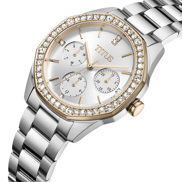 Fashionista Multi-Function Quartz Stainless Steel Women Watch W06-03429-004