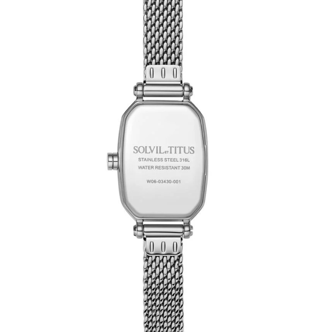 Fashionista 2 Hands Quartz Stainless Steel Women Watch W06-03430-001
