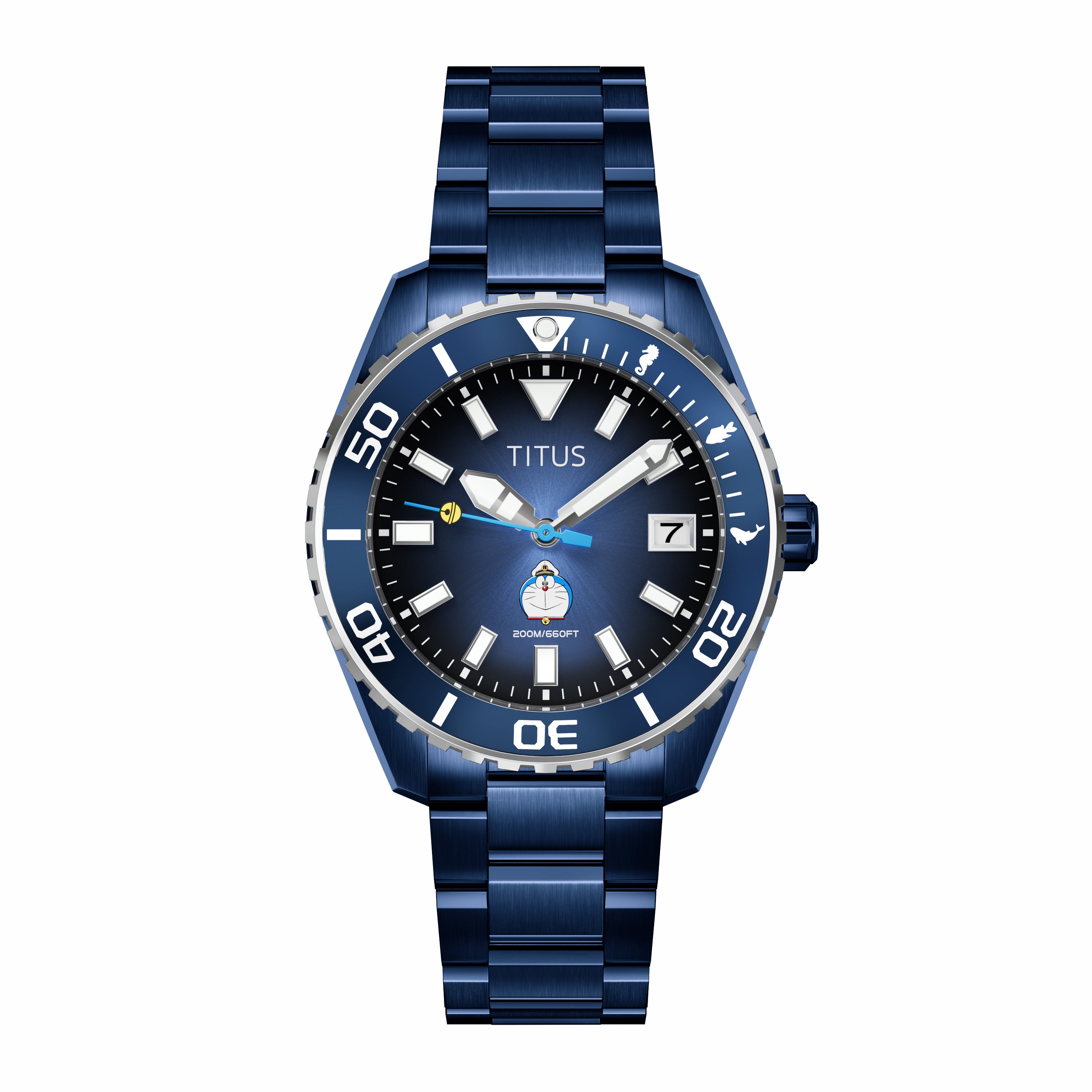 Solvil et Titus The Cape Limited Edition 3 Hands Date Automatic Stainless Steel Men Watch W06-03433-002