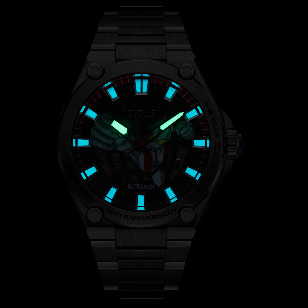 Solvil et Titus Voyager Collection "Ultraman 60th Anniversary" Limited Edition Automatic Skeleton Watch W06-03435-001