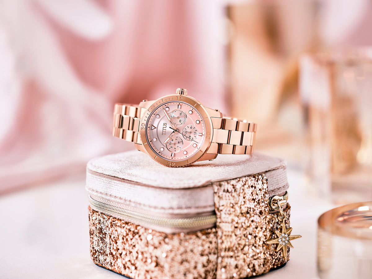 Aspira Multi-Function Quartz Stainless Steel Women Watch W06-03413-004