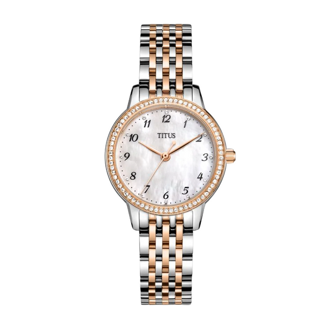 Fair Lady 3 Hands Quartz Stainless Steel Women Watch W06-03374-003