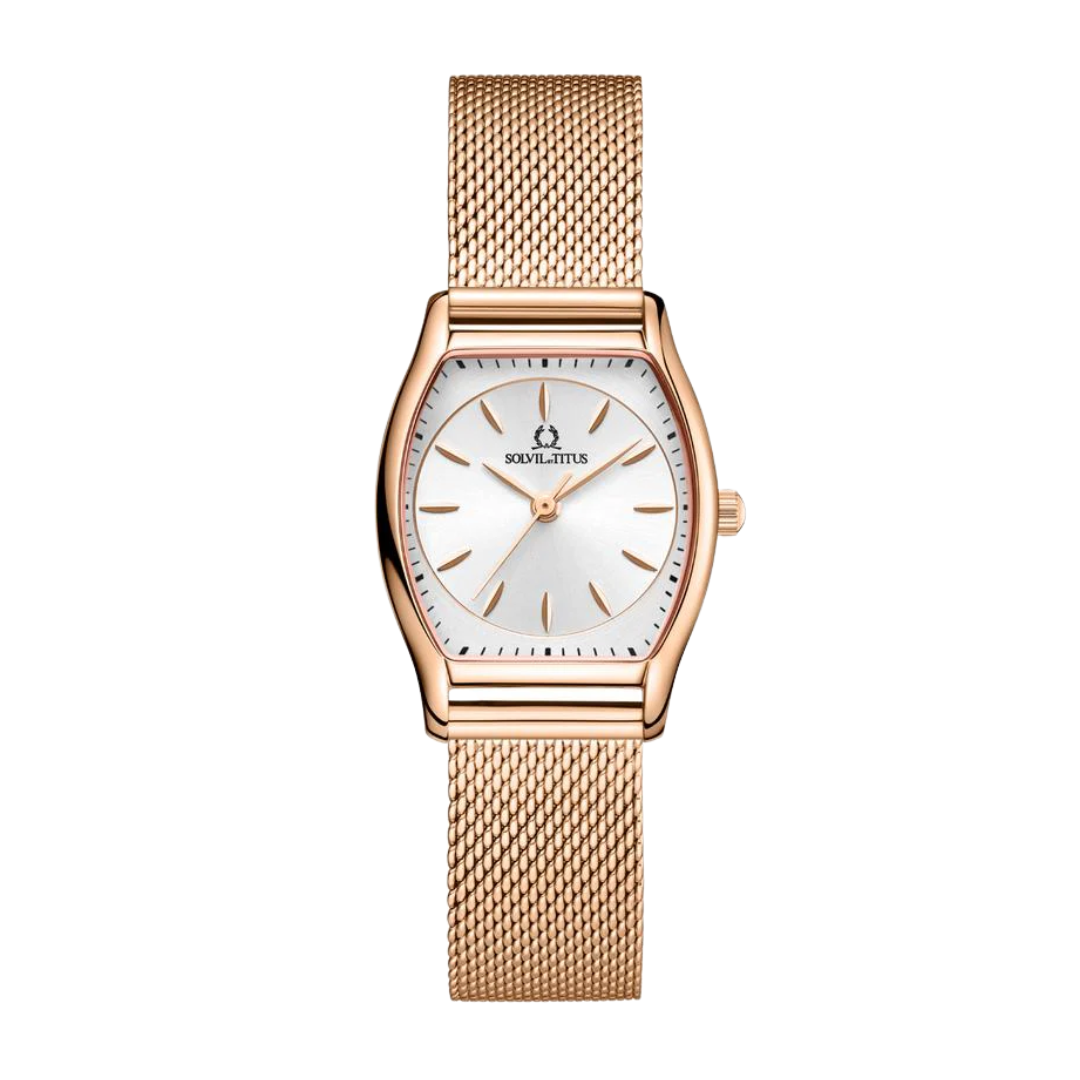 Barista 3 Hands Date Quartz Stainless Steel Women Watch W06-03384-005