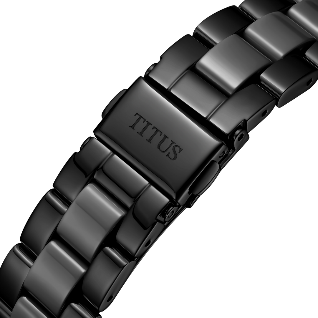 Perse Multi-Function Quartz Stainless Steel With Ceramic Women Watch W06-03248-008