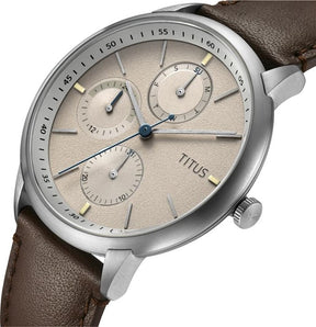 Nordic Tale Multi-Function Quartz Leather Men Watch W06-03231-001