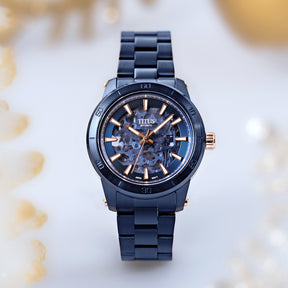 Aspira 3 Hands Mechanical Stainless Steel Women Watch W06-03281-008