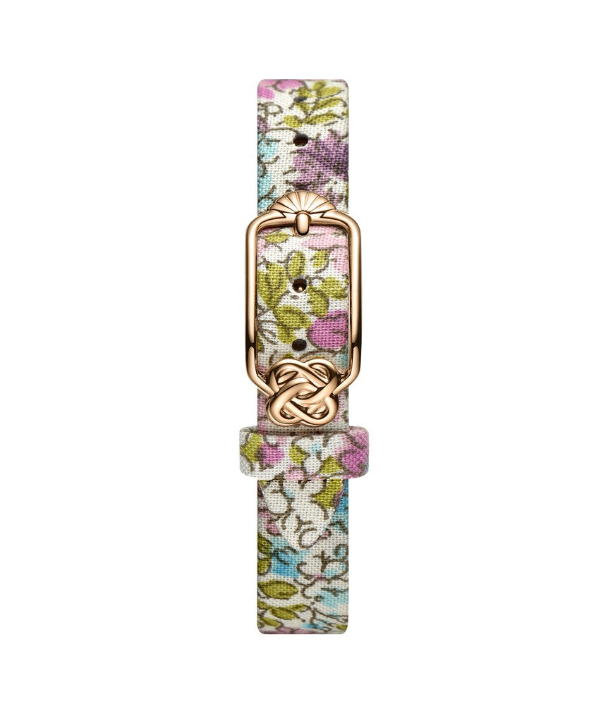 12mm Grape Floral Japanese Fabric Watch Strap