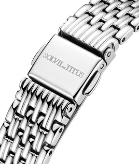 Fair Lady 3 Hands Date Quartz Stainless Steel Women Watch W06-03025-006