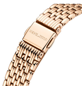 Fair Lady 3 Hands Date Quartz Stainless Steel Women Watch W06-03025-008