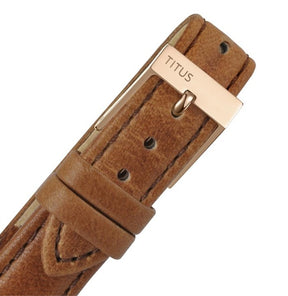 Nordic Tale 3 Hands Quartz Leather Women Watch W06-03161-006