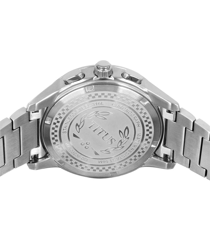 Bravo Chronograph Quartz Stainless Steel Men Watch W06-03236-001