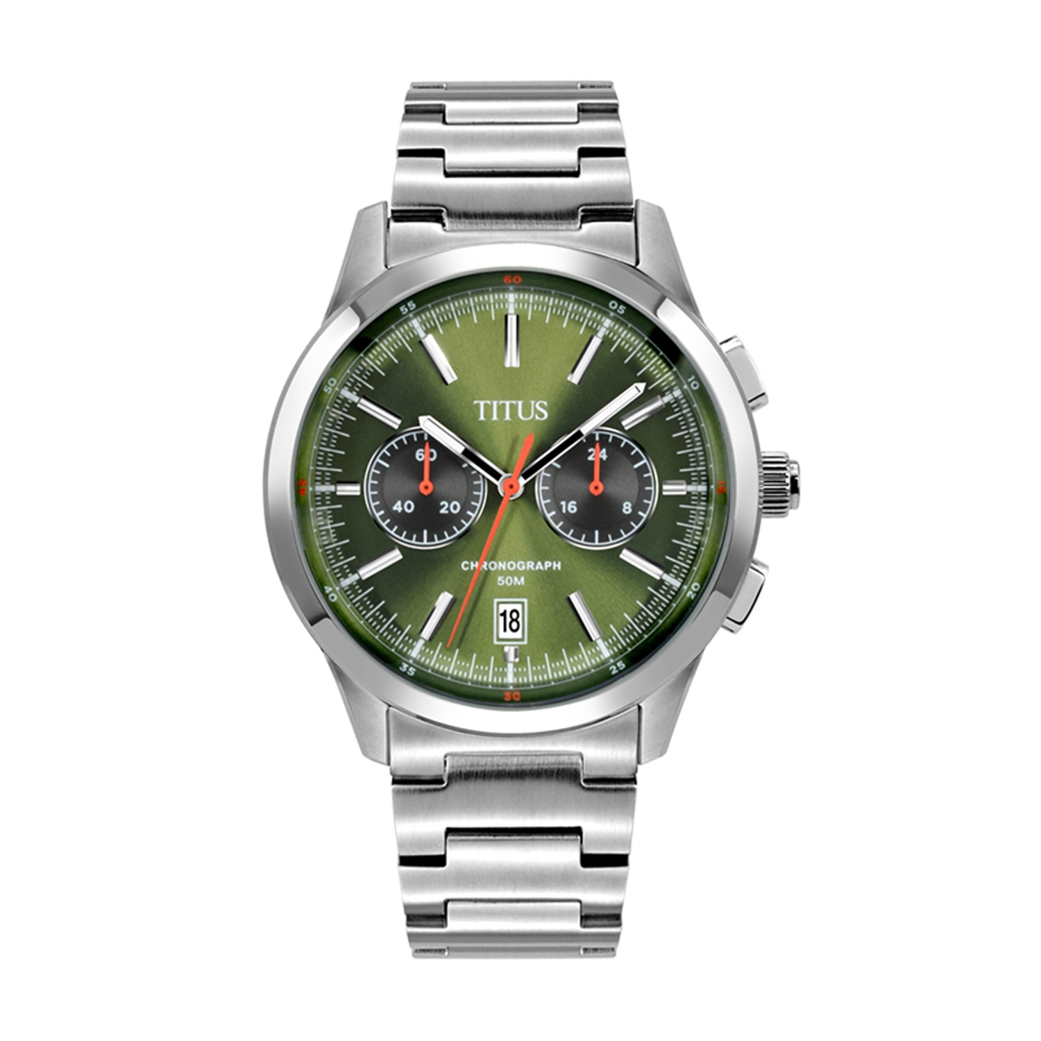 Bravo Chronograph Quartz Stainless Steel Men Watch W06-03236-003