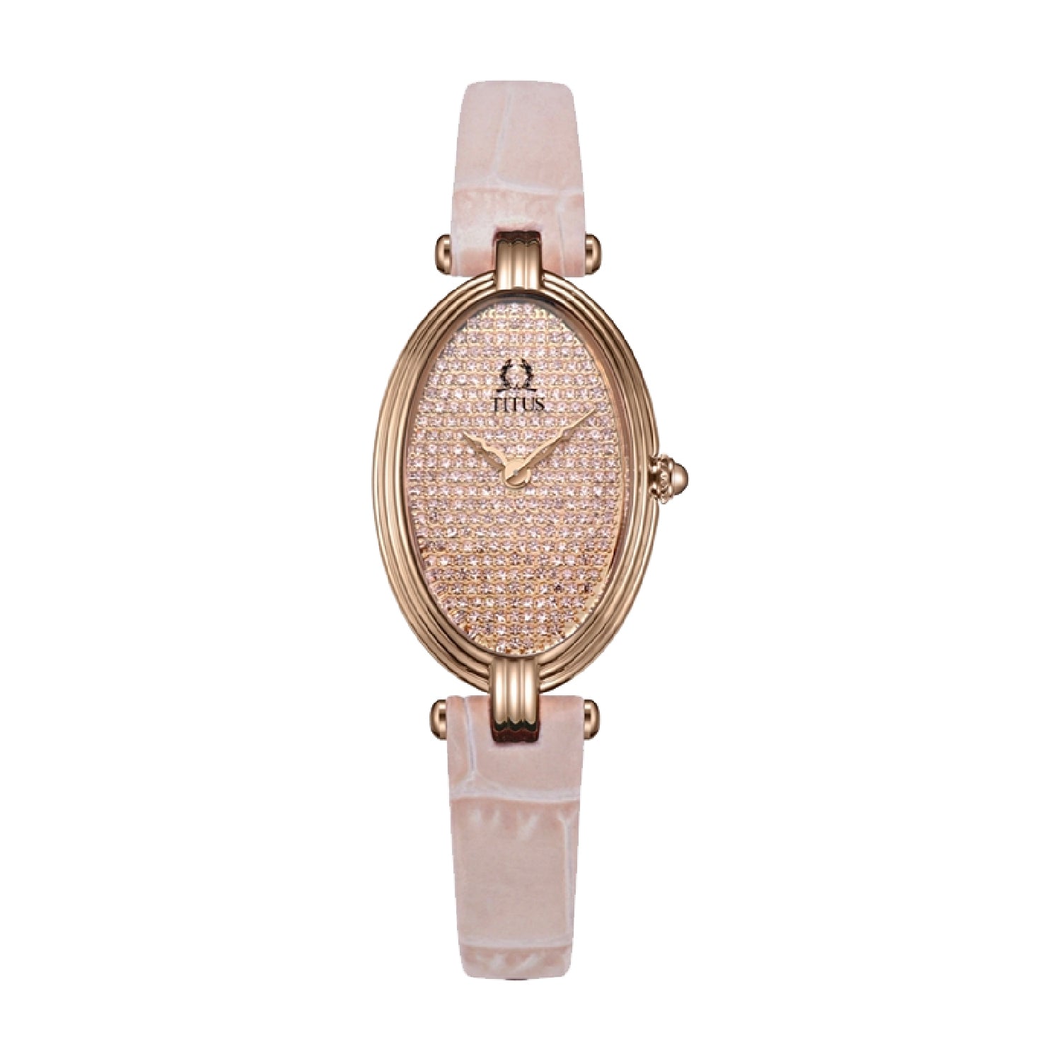 Once 2 Hands Quartz Leather Women Watch W06-03245-002
