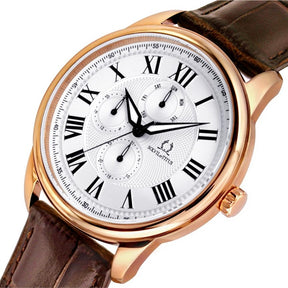 Classicist Multi-Function Quartz Leather Men Watch W06-03246-002